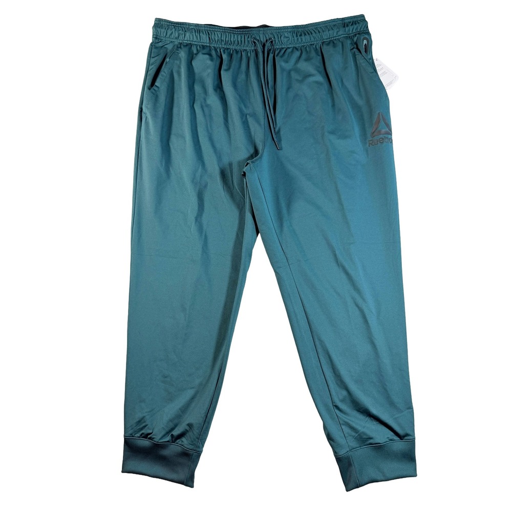 Reebok Freedom Joggers Mens 3XL Sea Moss Green Sweatpants Athletic NEW